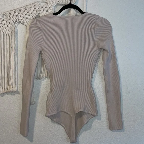 Abercrombie Squareneck Sweater Bodysuit - Picture 6 of 7